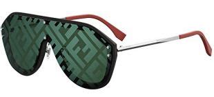 fendi ff m0039 g s|Fendi Fabulous FF M0039/G/S Black/Green 99/1/145 Men .